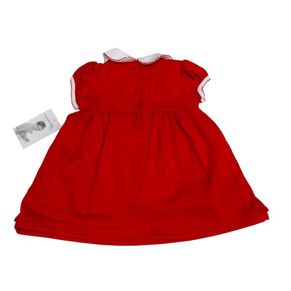 NWT Magnolia Baby NB Clara Smocked Collared Dress - Picture 2 of 5